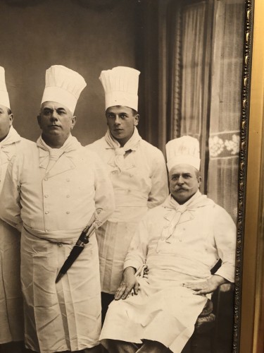 Old large photo of cooks.(sold)