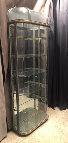 Exceptional old shop display cabinet.
