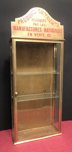 Former tobacco shop display case.