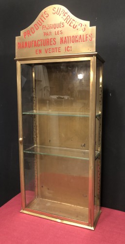 Former tobacco shop display case.