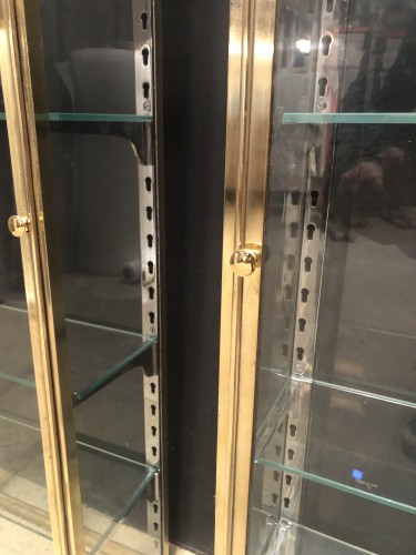 Pair of old wall display cases.(sold)