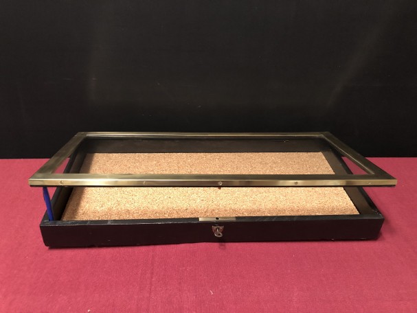 Old flat store display case.(sold)