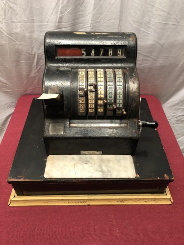 Old store cash register.