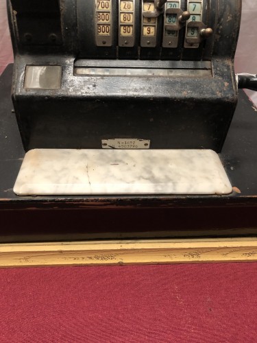 Old store cash register.