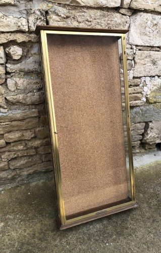 Old store wall display case.