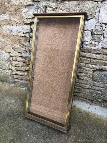 Old store wall display case.