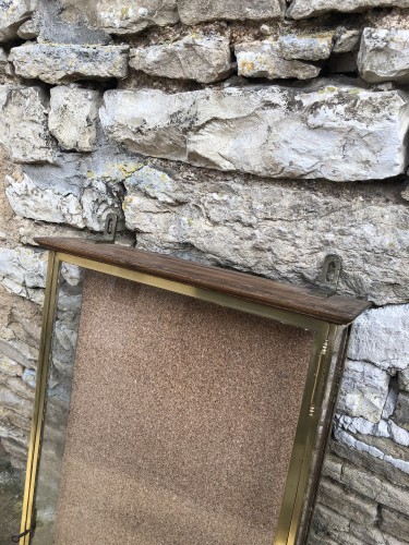 Old store wall display case.