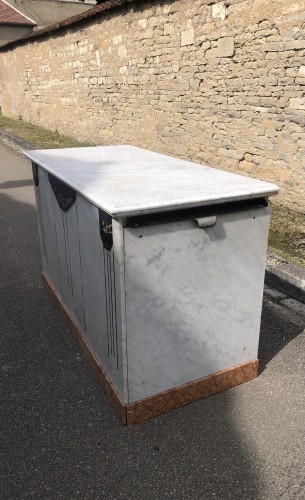 Old bakery counter furniture.