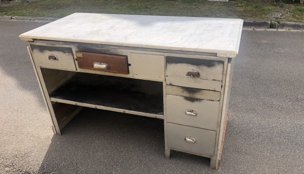 Old bakery counter furniture.