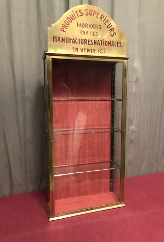 Old tobacco wall display case.(sold PG)
