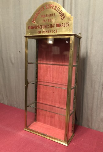 Old tobacco wall display case.(sold PG)