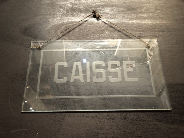 Old shop sign, business.