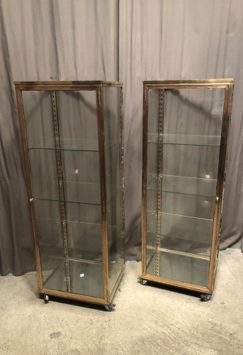 Pair of old shop display cases.(reserved)