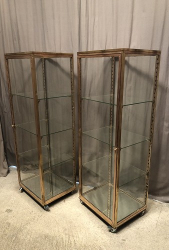 Pair of old shop display cases.(reserved)