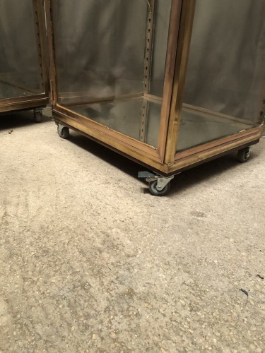 Pair of old shop display cases.(reserved)
