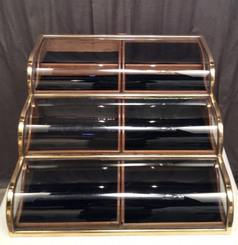 Three levels display case
