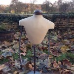 Vintage dress mannequin form