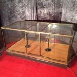 Vintage shop counter display cabinet