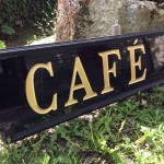 Vintage french advertising sign