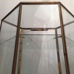 Pair of vintage shop display cases