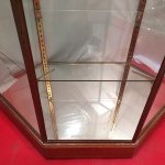 Pair of vintage shop display cases