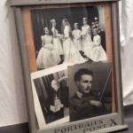 Vintage photographer's vitrine