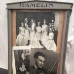 Vintage photographer's vitrine