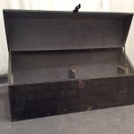 Vintage pedlary trunk