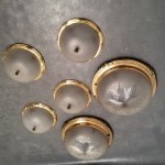 Set of ceiling lights