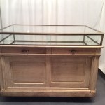 Vintage shop counter display cabinet.