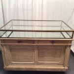 Vintage shop counter display cabinet.