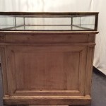 Vintage shop counter display cabinet.