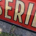 Vintage bakery sign.