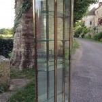 Vntage shop mural display case. (sold CP)