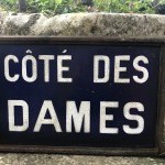 Old ceramic sign.(sold)