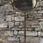 Old shop mirror.