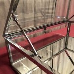 Old small shop counter display case, Siégel.