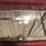 Old small shop counter display case, Siégel.