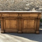 Old baker's counter furniture.