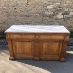 Old baker's counter furniture.