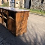 Old baker's counter furniture.