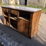 Old baker's counter furniture.
