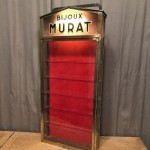 Old shop display case, jewelry store.
