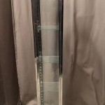 Old column display case.