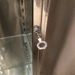 Old column display case.