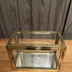 An old, very small display case.