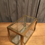 An old, very small display case.