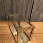 An old, very small display case.