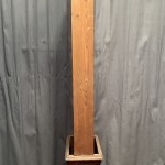 Antique postcard display stand.