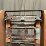 Antique postcard display stand.